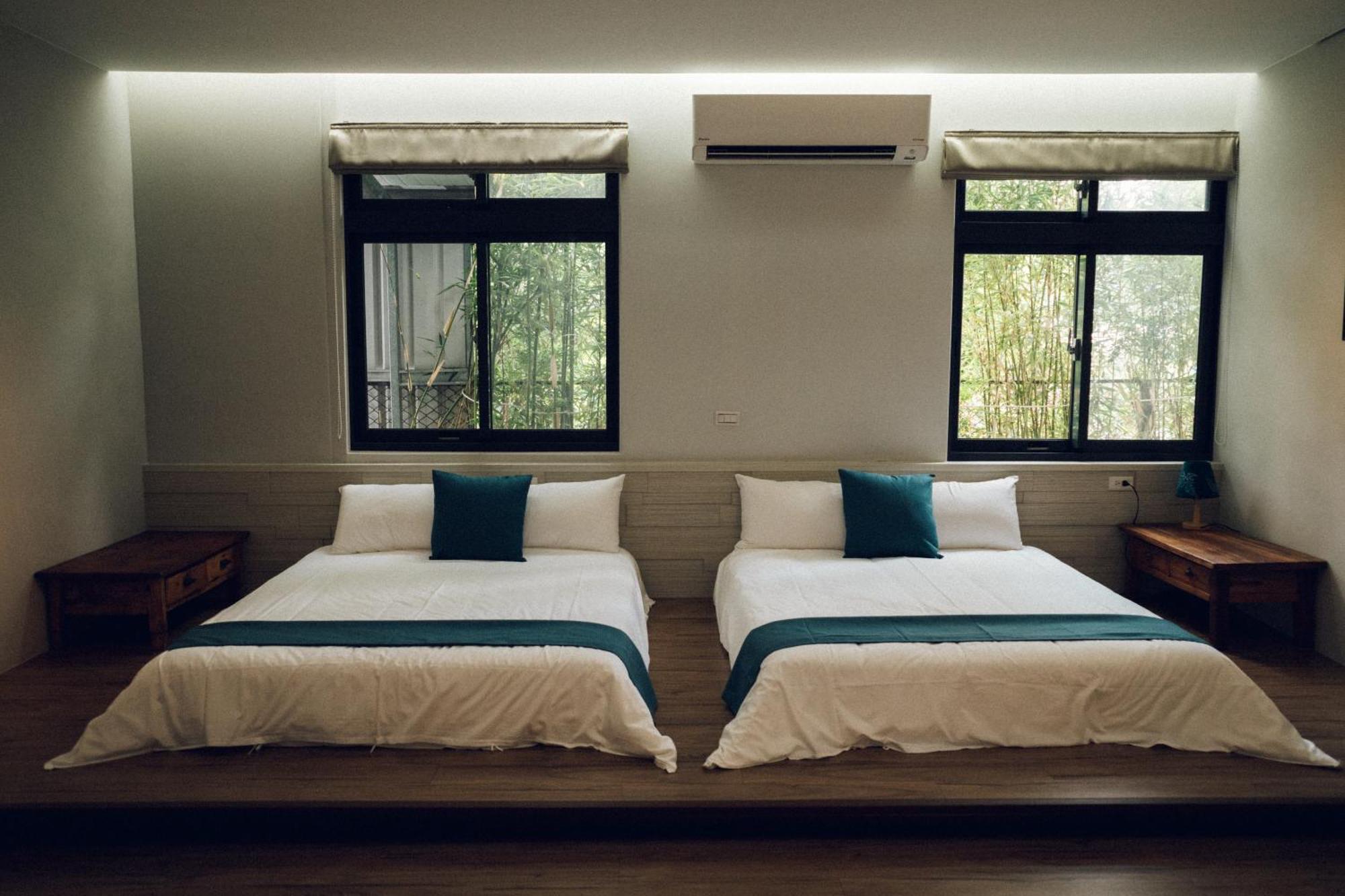 蘊慢築 茶花藝主題民宿 Yun Man Zhu Homestay Gongguan ภายนอก รูปภาพ